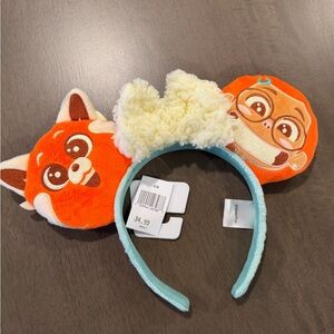 Disney Turning Red Plush Headband !!